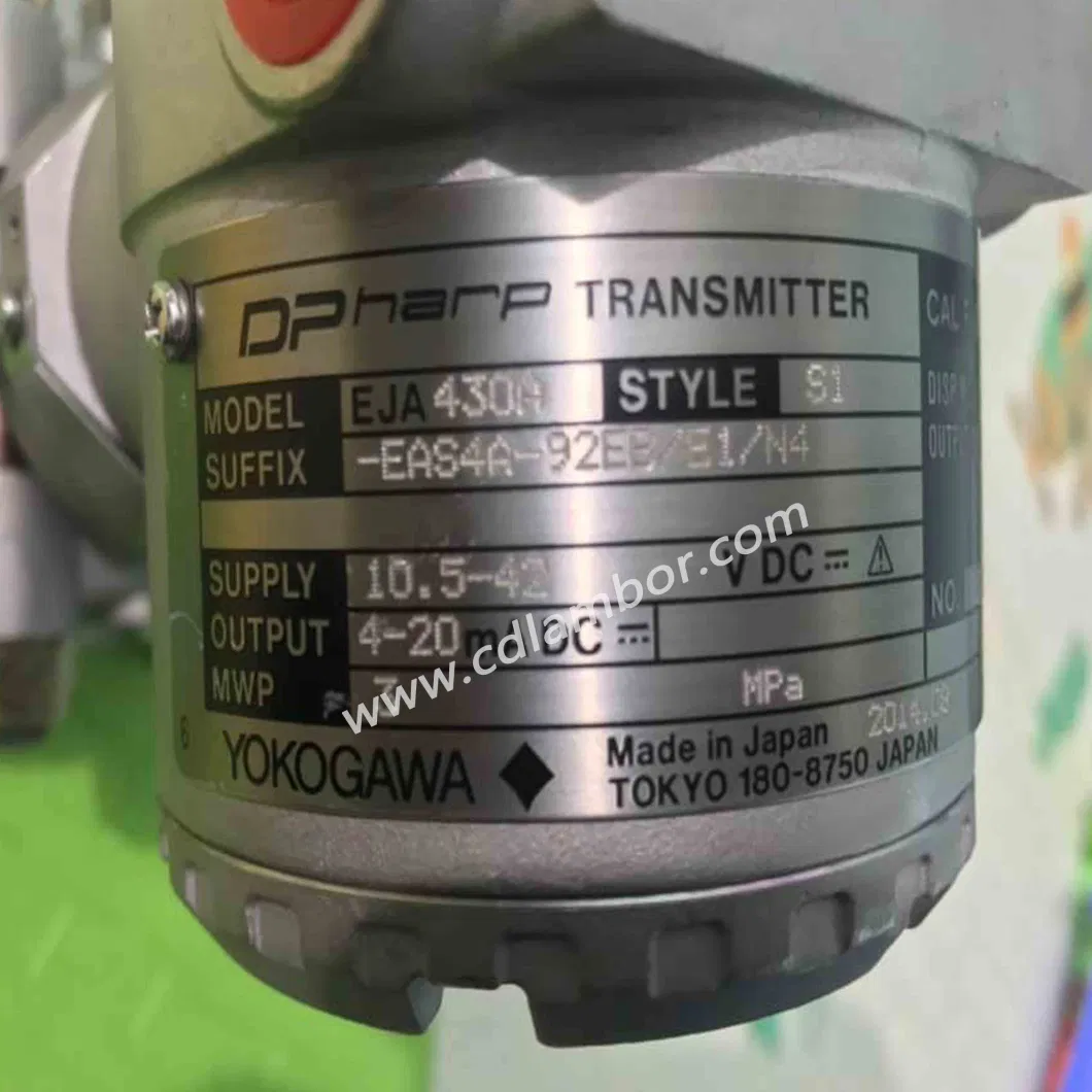 Best Price! Yokogawa Eja430e Differential Pressure Transmitter Transducer