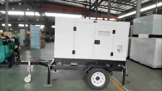 40kVA 30kw Portable Diesel Electric Generator Set 50kw 100kVA Diesel Power Generator