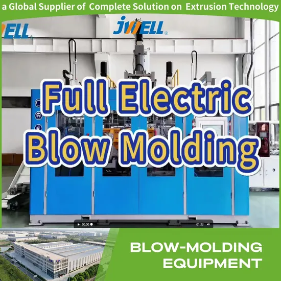 Jwell Full Electric Automatic Servo Blow Molding Machine for HDPE Plastic Sopladora De Botellas for Manufacturing Plastic Extruder Machine