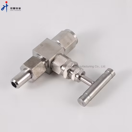 Gauge Needle Valve with Dual Ferrules and Male Thread NPT Rosemount Needle Valves