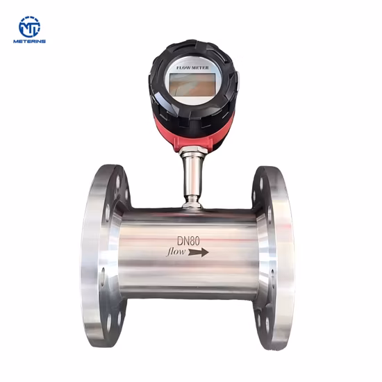 Aluminium Alloy Electronic Lec Digital Display Turbine Flowmeter with High Precision