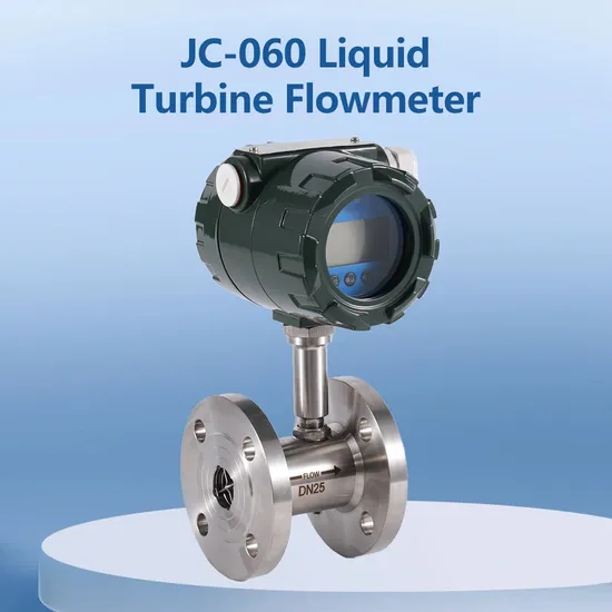 Intelligent Liquid Turbine Flowmeter Electronic Digital Transmitter Flow Meter Purified Water Engine Oil Gasoline Diesel