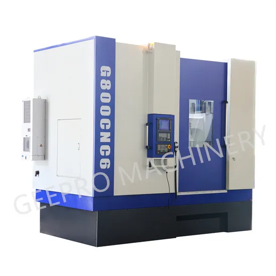 6 Axis CNC Vertical Gear Hobber Hobbing Cutting Machine for Machining 12 Modules with Siemens System 