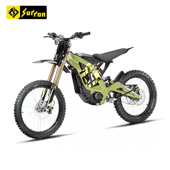 Ready to Ship 2025 Surron Light Bee X New Sage Green Cheap Sur Ron Lbx 8000W Electric Dirt Bike 