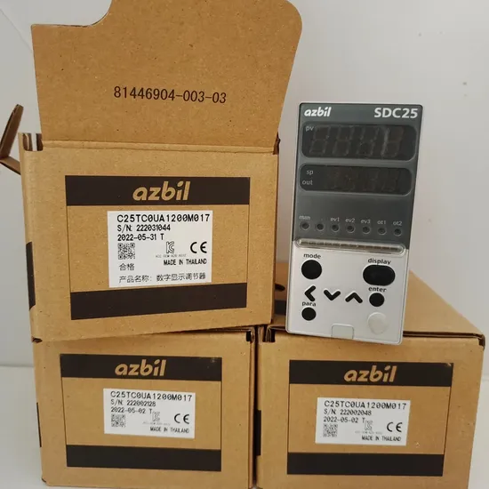 Azbil Temperature and Humidity Controller C25tc0ua1200m017 