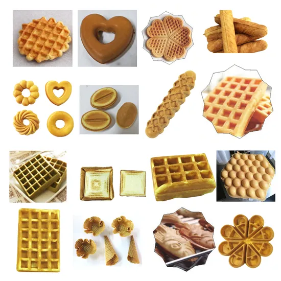 Electric Rotating Waffle Stick Maker for Delicious Treats Sandwich Maker Waffle Maker Electric Commercial Belgian Egg Waffle Maker Waffle Iron for Ice Cream Con 