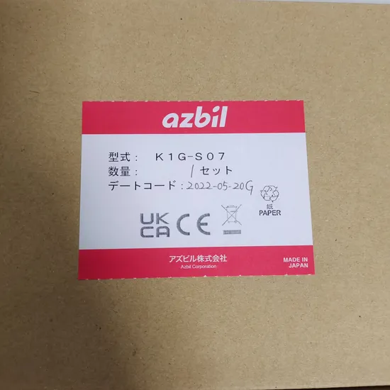 Azbil Correction Sensor K1g