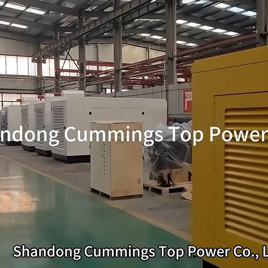 China Factory Three Phase Low Noise Power Supply Silent Diesel Electric Power Generator