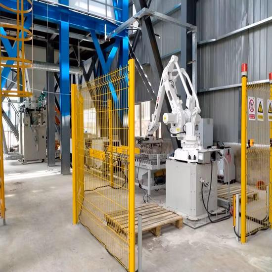 Automatic ABB Robot Stacking Palletizer Machine with Arm Loader