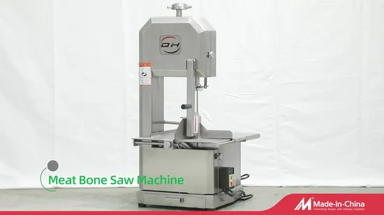 Qh260b Electric 1650 Kitchen Cutter Chopper Slicer Frozen Fish/Bone/Chicken/Pork/Beef/Sheep Meat Bone Band Saws Cutting Machine Meat Saw