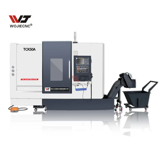Wojie Wj650ds Gang Type CNC Double Spindle Turning Center Siemens Fanuk GSK System Automatic Slant Bed CNC Lathe Machine for Metal 