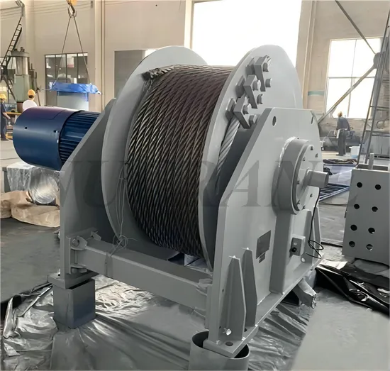 700kN Marine Electric Towing Winch 
