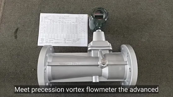 Easy to Use High Speed Precession Vortex Flowmeter for Electric Power 
