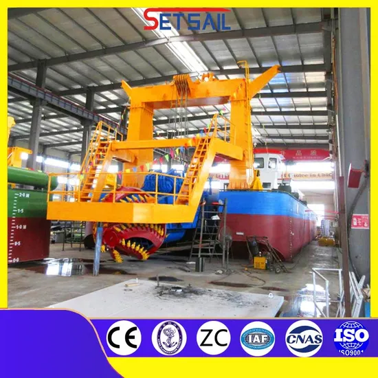 Siemens PLC /Underwater Pump / River Sand / Cutter Head /Hydraulic Control System /Cutter Suction Dredger for River Sand /Mud /Gravel 